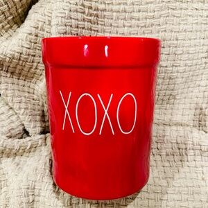 NEW Rae Dunn XOXO Utensil Holder Valentine’s Day Decor Kitchen Farmhouse